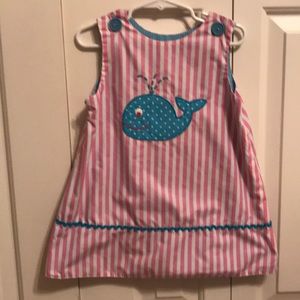 Little girls reversible jumper